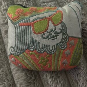 SWAG K Spade Custom Golf Putter Headcover Blade Black Poker Scotty Style